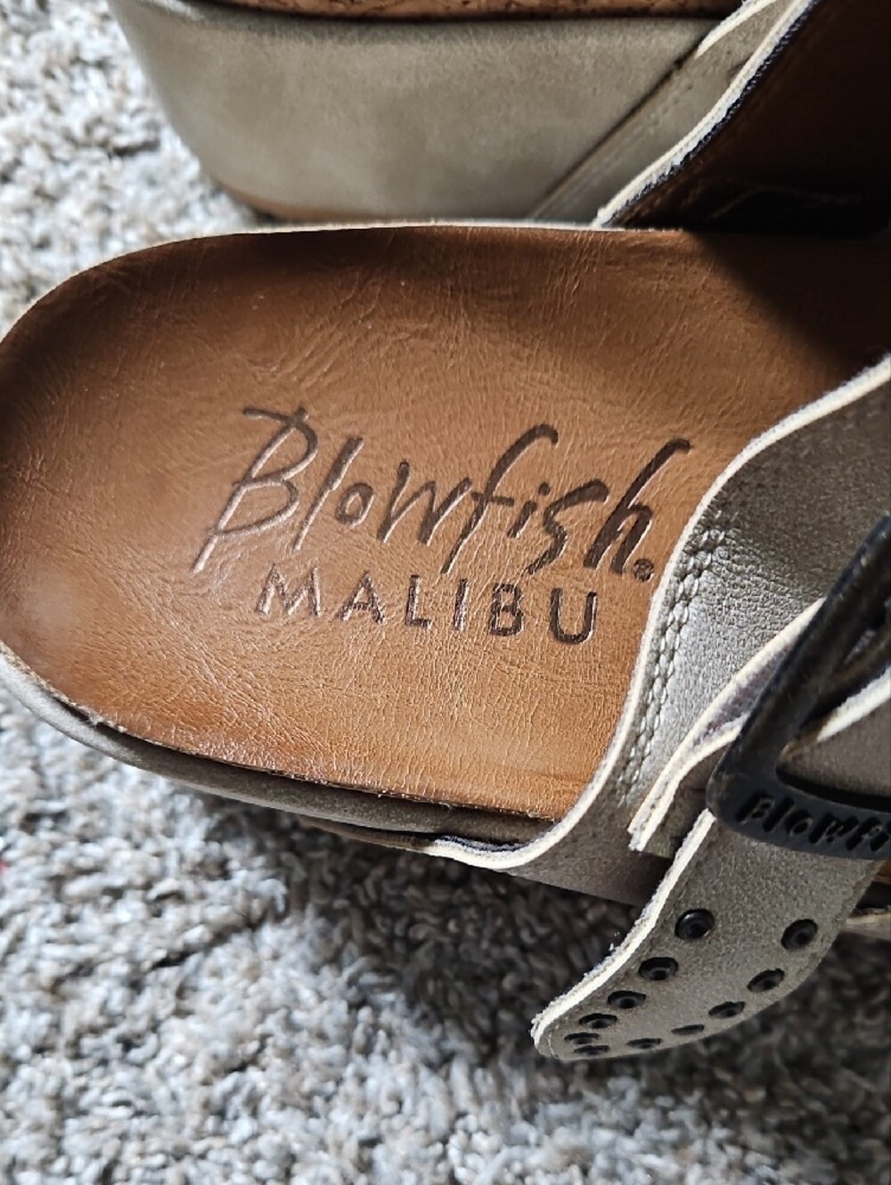 Blowfish Cross-Strap Platform Sandals with Adjustable Buckle - Picture 2 of 13